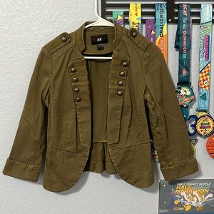H&M cropped jacket